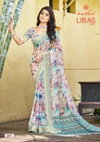 Libas Vol 2 By Kashvi Dull Moss Daily Wear Saree Wholesale Price In Surat
